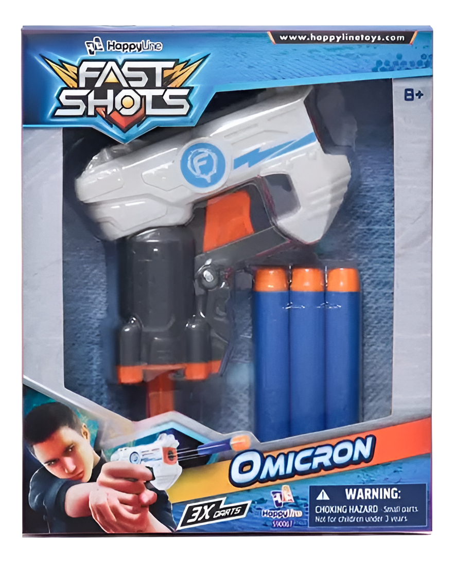 Pistola Fast Shot Con Dardos