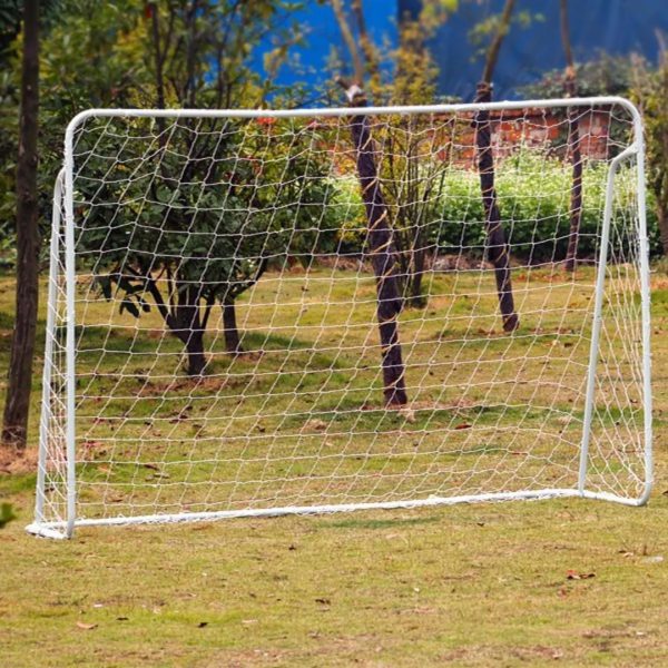 Arco De Futbol Metal Con Red Adulto Y Niños 213 X 150 Cm - Imagen 2