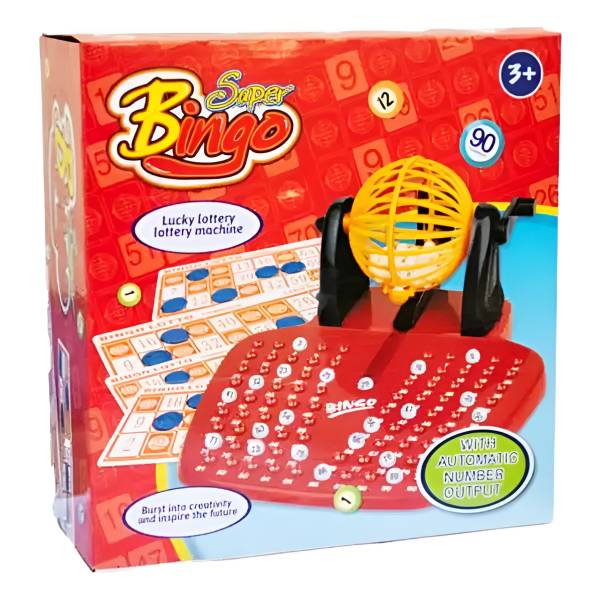 Juego Mesa Bingo Completo Con Bolillero Niños