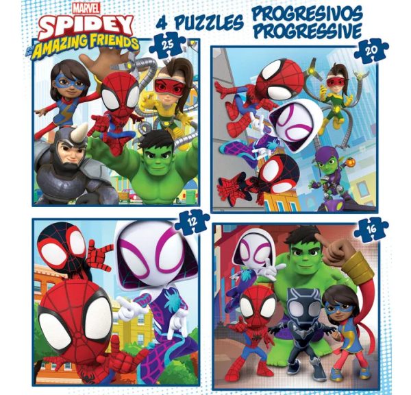 Puzzle Spidey Y Sus Amigos Educa - Imagen 2