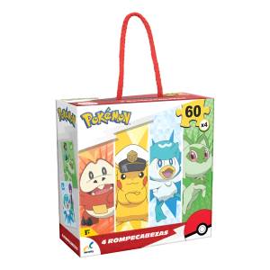 Puzzle 4 En 1 Horizon Pokémon