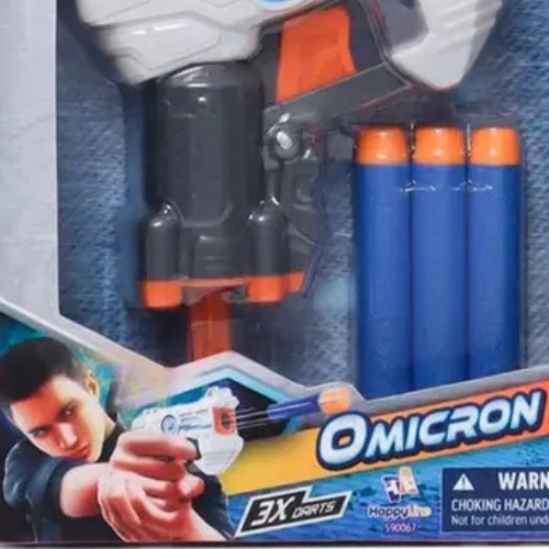 Pistola Fast Shot Con Dardos - Imagen 3