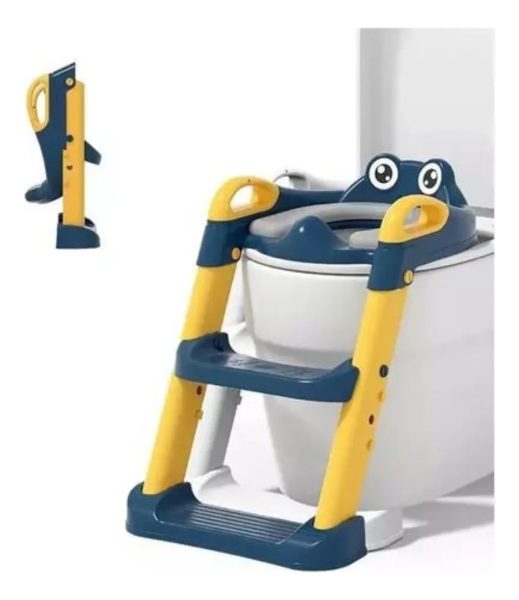 Escalera Asiento Aprendizaje Inodoro Water Baño Niño - Imagen 5