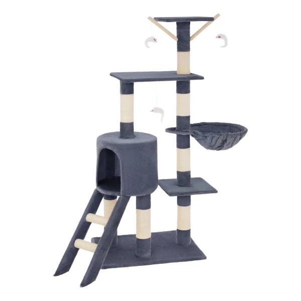 Rascador Gato Torre Juego Cama Nido 5 Niveles Pisos Escalera