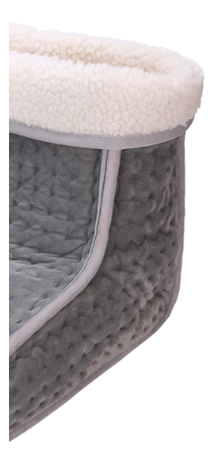 Calienta Pies Tipo Bota Con Tela Polar Afelpada Enxuta - Imagen 3