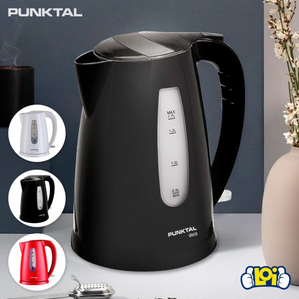 Jarra Electrica Punktal Pk3325 1.7 Litros 2200w Amv Color Negro - Imagen 2
