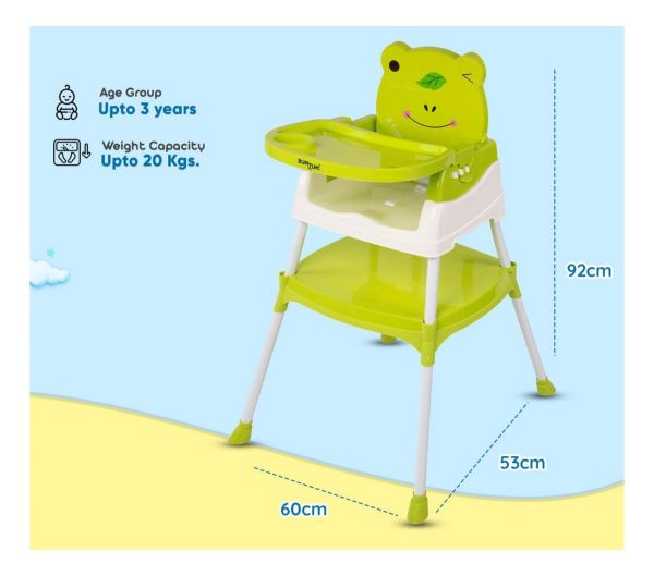 Silla De Comer Para Bebe Multiuso 2 En 1 Mesa Y Silla - Imagen 3