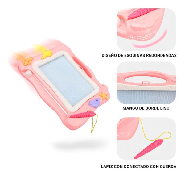 Tablero De Dibujo Magnetico Borrable - Imagen 2