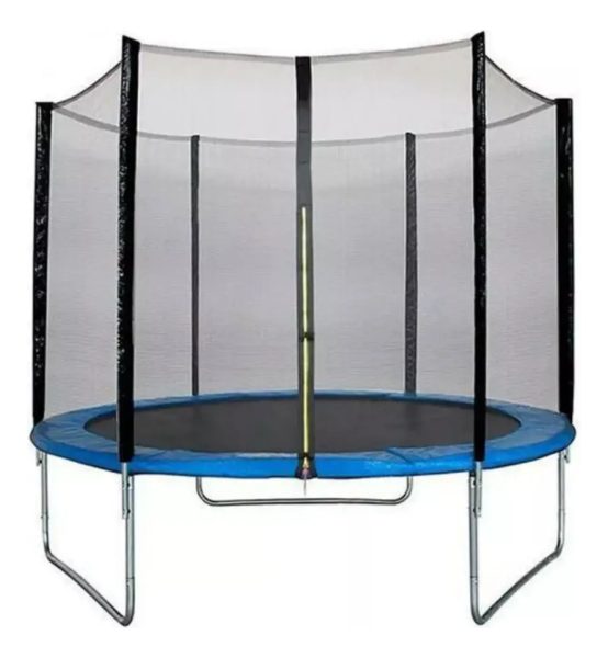 Cama Elástica Con Diámetro De 1.83 M Azul Y Lona Negra - Imagen 3
