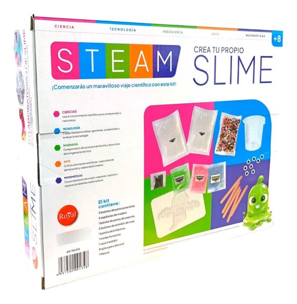 Juego Niños Royal Fabrica De Slime Laboratorio Cientifico - Imagen 2