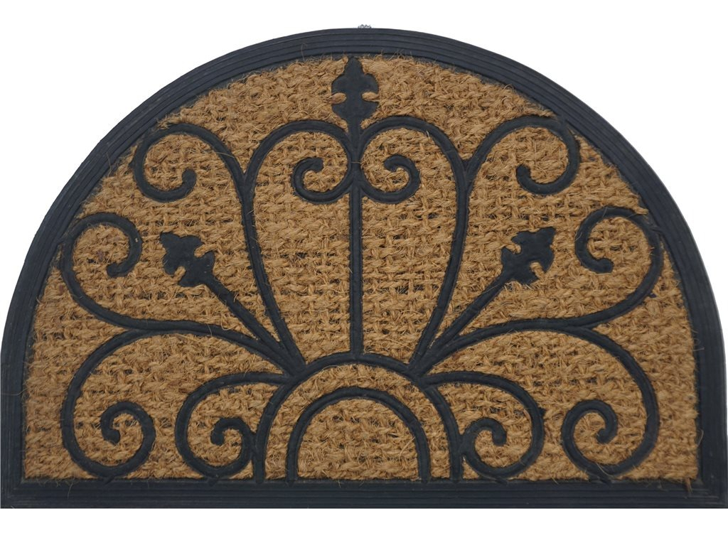 Felpudo Alfombra Coco Con Goma 40x60cm H.1cm Varios DiseƱos - Imagen 3