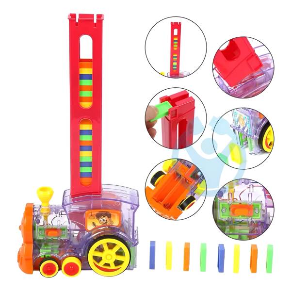 Juego De Bloques Locomotora Con Luces Y Sonido