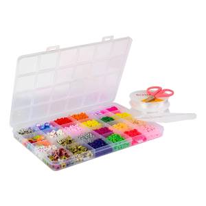 Cuentas De Color Y Num P/crear Pulseras