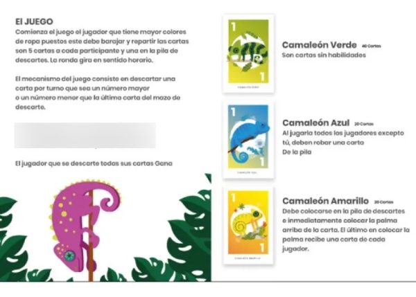 Juego De Mesa Camaleon Veneno Royal - Imagen 3