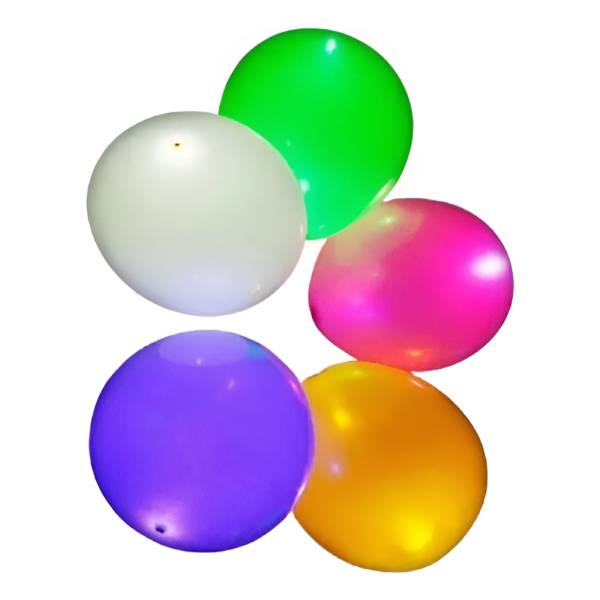 Globos De Colores Con Luces X20 Uni