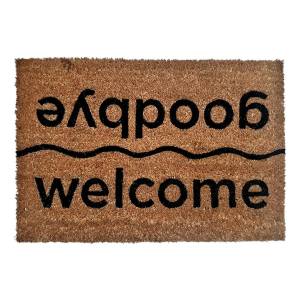 Felpudo Fibra De Coco Casa 40x60 Cm Alfombra Entrada Hogar