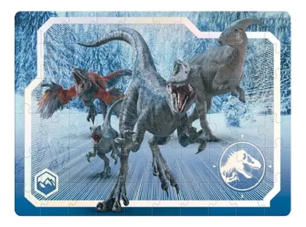 Puzzle En Cilindo Jurassic World - Imagen 2