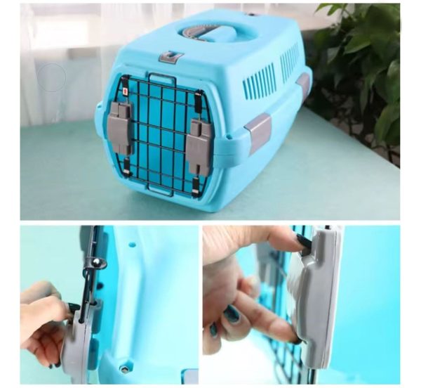 Caja De Transporte Para Gatos Y Perros 42x29x30 Cm - Imagen 6