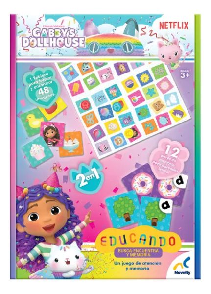 Educando 2 En 1 Gabby Dollhouse - Imagen 4