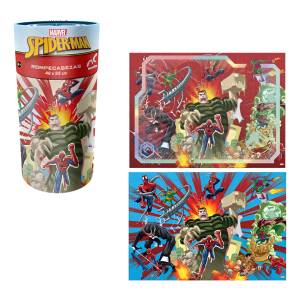 Puzzle En Cilindro Spiderman
