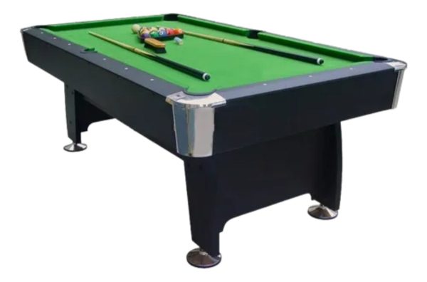 Mesa Pool Billar Con Devolucion De Bolas Azul O Roja - Imagen 3