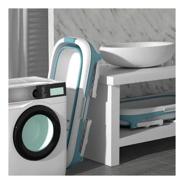 Bañera Plegable Adultos Niños 1.48m + Ducha Baño Spa - Imagen 6