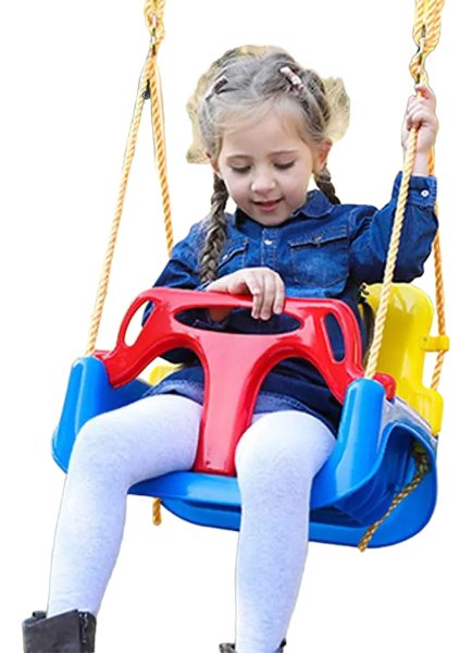 Hamaca 3 En 1 Infantil P/ Bebes Niños Columpio - Imagen 3