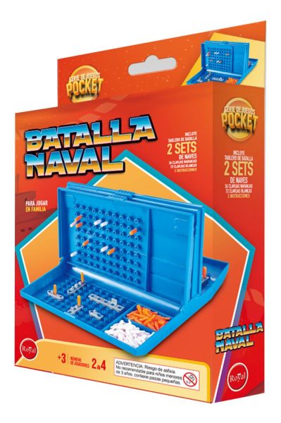 Batalla Naval Juego De Mesa Infantil Estrategia Super Royal - Imagen 2