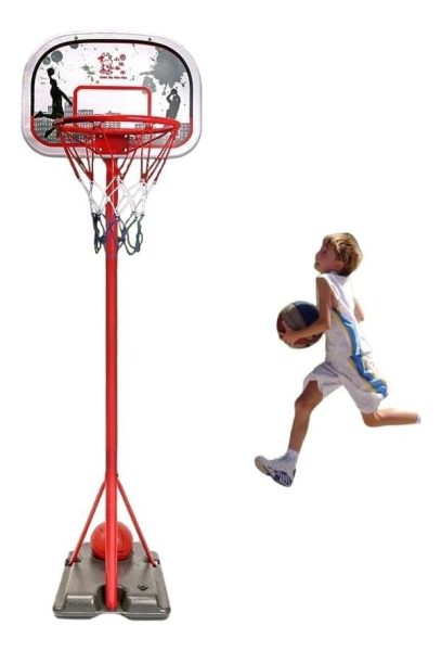 Tablero Basket C/ Base + Aro Metal + Red - Imagen 3