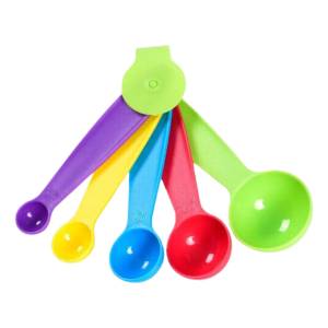 Cuchara Medidora De Plástico 5 Piezas Decakila