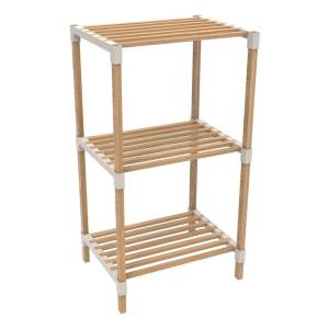 Estanteria 3 Niveles 78x38x30cms Madera