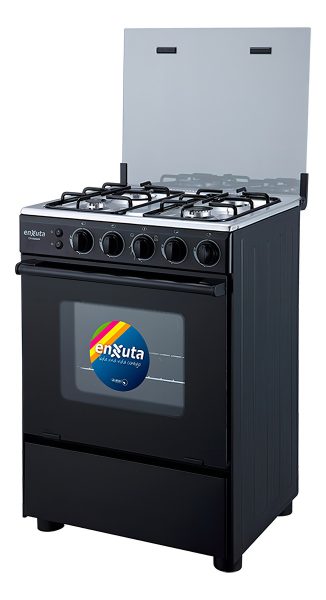 Cocina A Gas 4 Hornallas Enxuta Cenx9604n Grill Mesada - Imagen 4