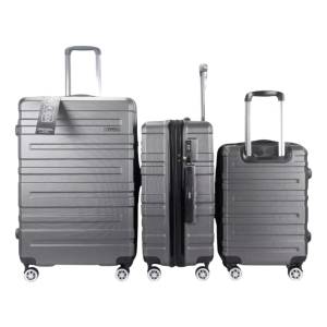 Set De 3 Valijas More Gris Abs