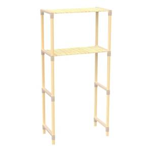 Estanteria Organizado P/lavarropas 127x33x66cms Madera Y Pp