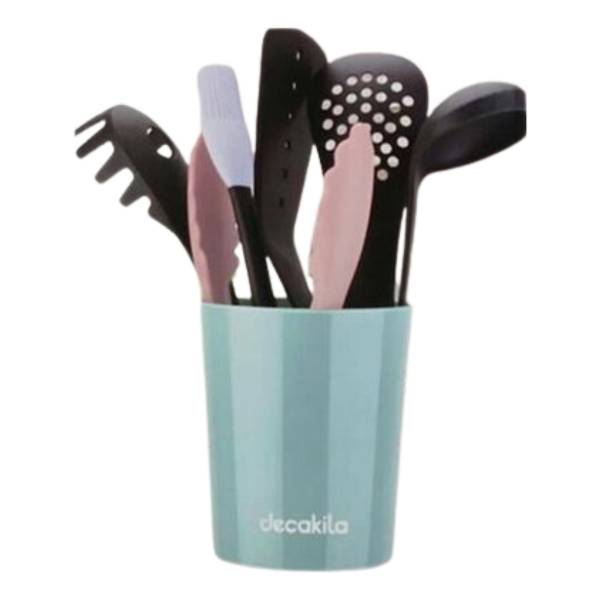 Set De Utensilios De Cocina 7 Piezas Kmtt046b Decakila - Imagen 2