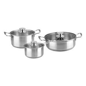 Batería De Cocina Decakila Cocina Kmep00 Con 6 Pie De Teflón