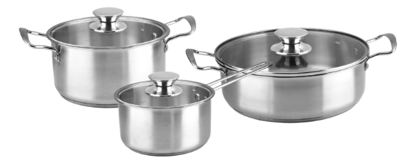 Batería De Cocina Decakila Cocina Kmep00 Con 6 Pie De Teflón