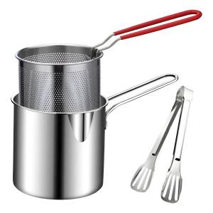 Olla Freidora Minifreidora Acero Inoxidable Decakila Kmep051