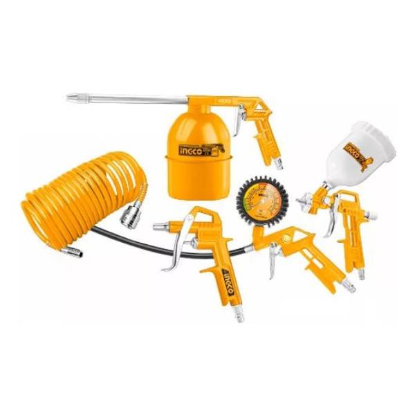 Compresor Aire Pcraft Prescott 200lt 2hp Elect. + Kit Ingco - Imagen 3