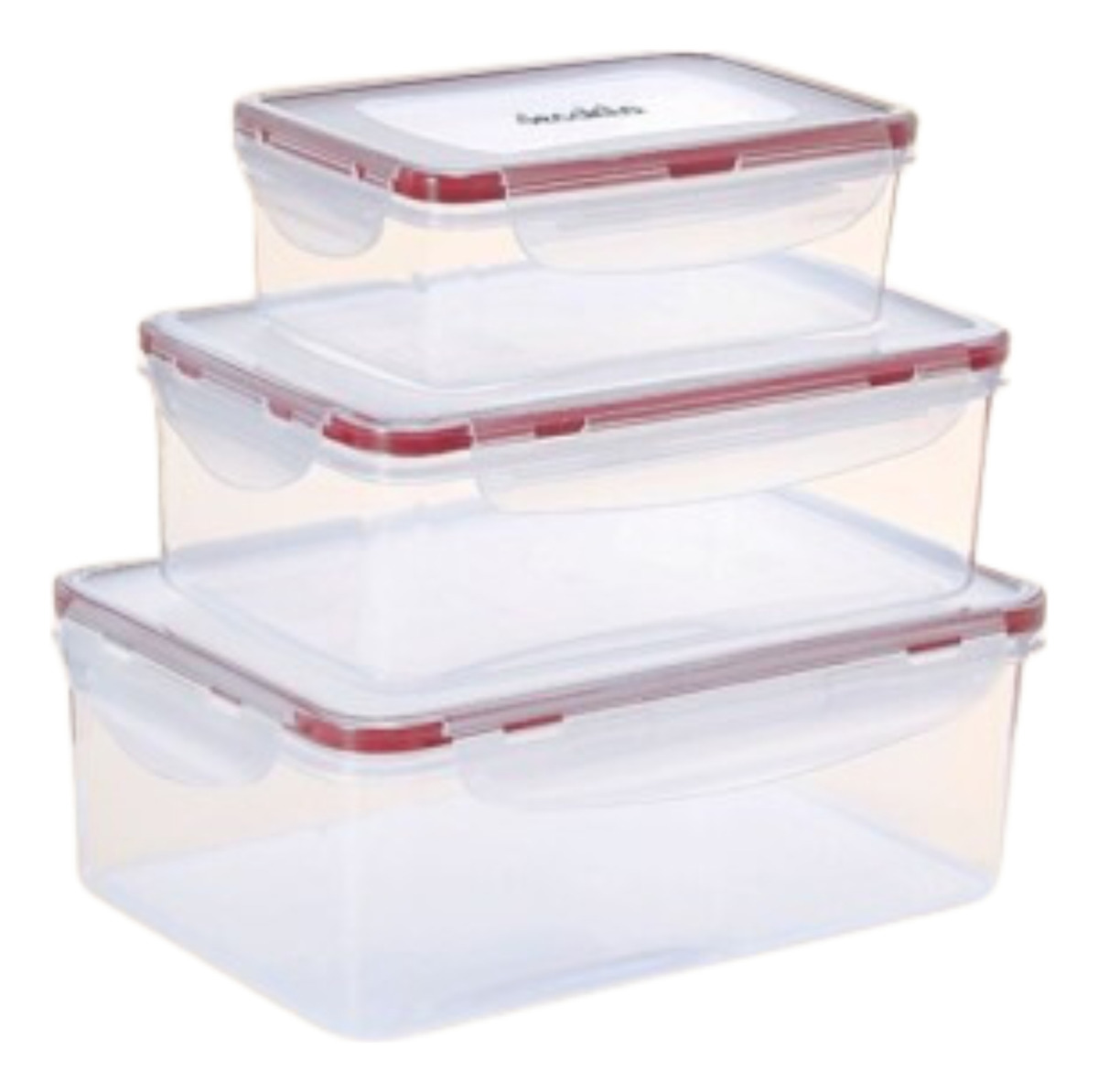 Juego De Recipientes Para Alimentos Sellados