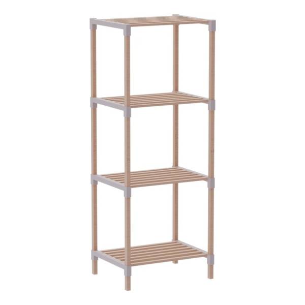 Estanteria 4 Niveles 116x38x30cm Madera