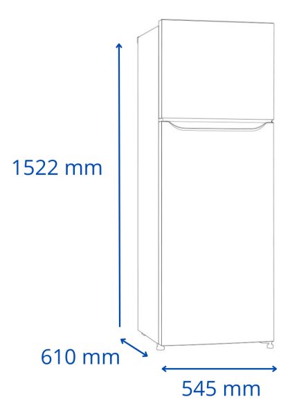 Refrigerador James Rj 275 Inverter Blanco Frio Seco - Imagen 4