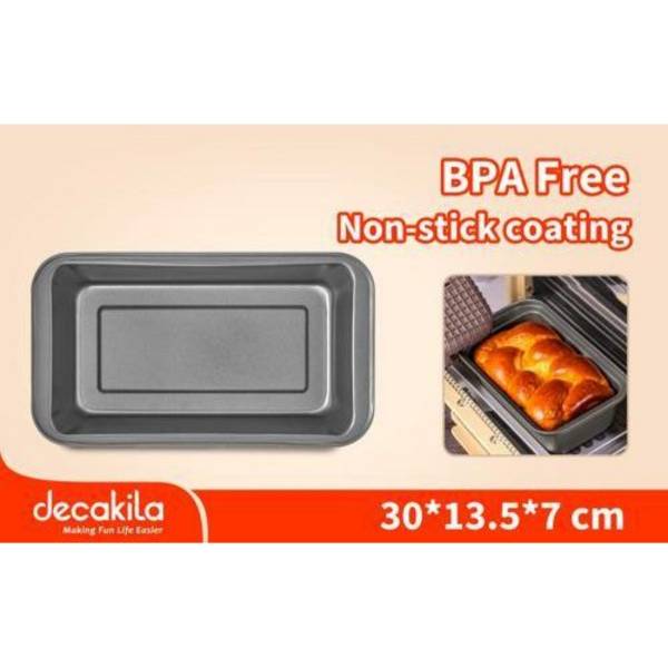 Molde Budin Pan 30cm Decakila Kmtt074b Acero Al Carbono - Imagen 3