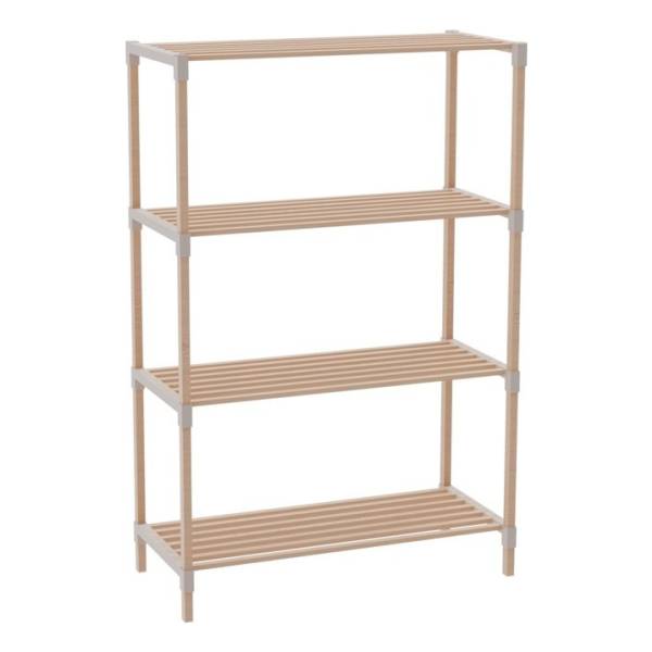Estanteria 4 Niveles 116x65x30cm Madera