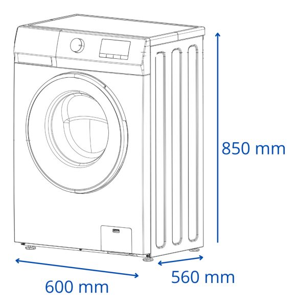 Lavarropas James 9kg Lr 9140 Inverter Plus 1400rpm Ehogar - Imagen 2