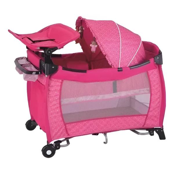 Practicuna C/ Cambiador Para Bebe Rosada