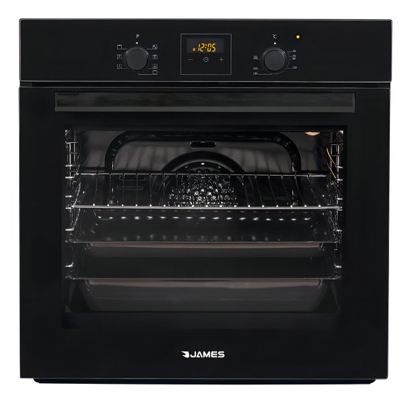 Horno James Hee- Bkd G2 De Empotrar Eléctrico Vidrio Negro - Imagen 3