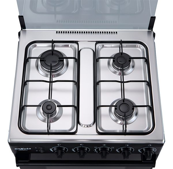 Cocina A Gas 4 Hornallas Enxuta Cenx9604n Grill Mesada - Imagen 6