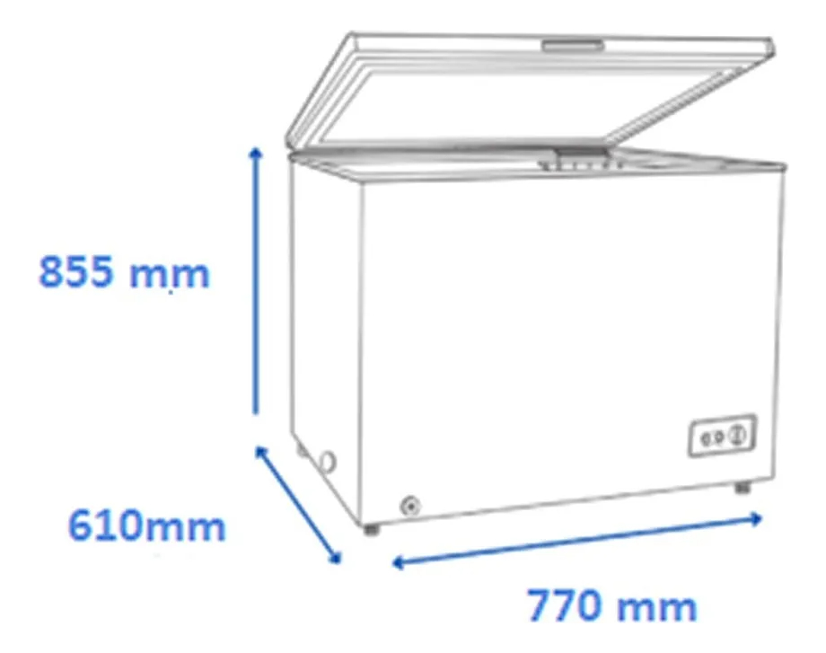 Freezers Horizontal James Fhj 210m Frío Húmedo 198l 73520 - Imagen 3