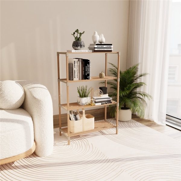 Estanteria 4 Niveles 116x65x30cm Madera - Imagen 3